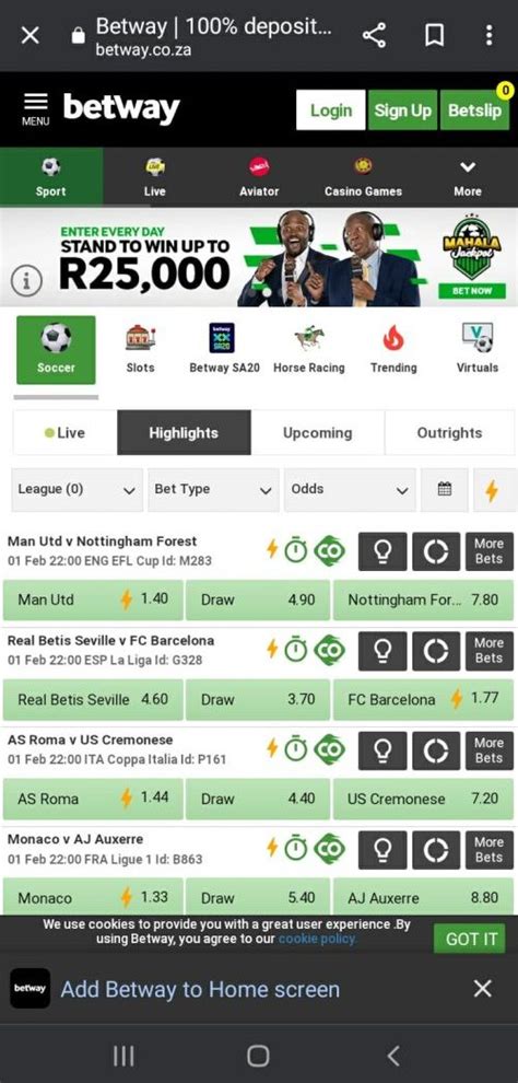 betway south africa